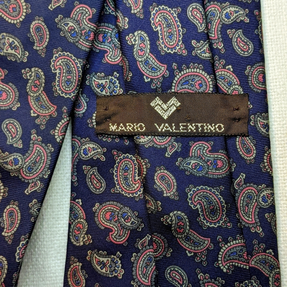 Vintage Mario Valentino Silk Tie